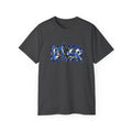 Graffiti 'Lover' Drip Design T-Shirt | Street Art Blue Black