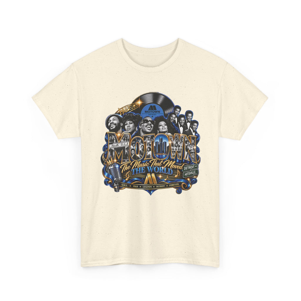 Motown Legends Tee | Detroit Graffiti Back
