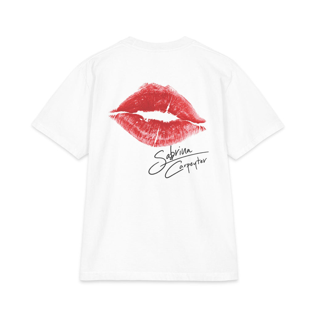 Retro Pinup Collage T-Shirt | Kiss Mark Back Print