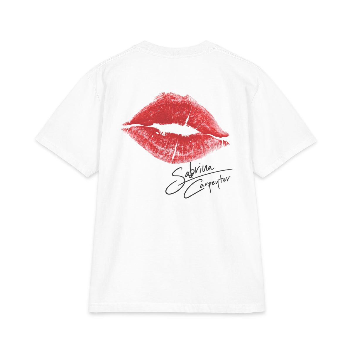 Retro Pinup Collage T-Shirt | Kiss Mark Back Print