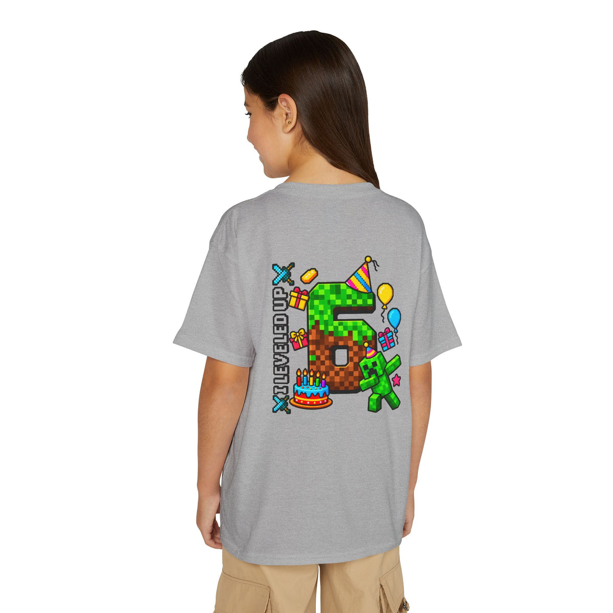 Bruh It’s My Birthday Youth T-Shirt – Pixel Gaming Birthday Shirt