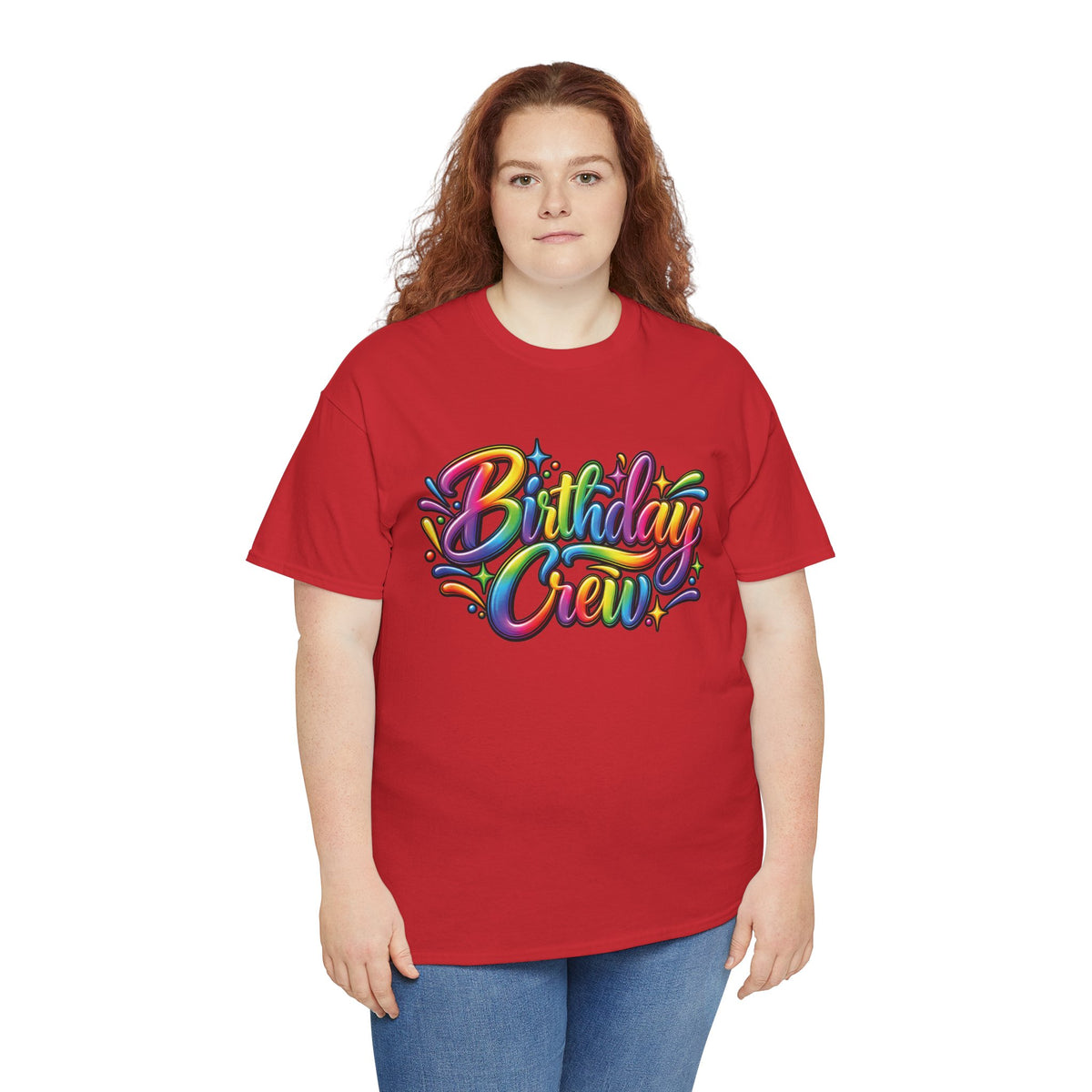 Birthday Crew Colorful Celebration T-Shirt