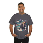 Eat Sleep Anime Gaming Repeat Video Game Graphic T-Shirt