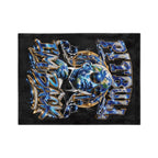 Pitbull I'm Back Blanket | Music Artist Portrait Velveteen Microfiber