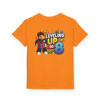 Roblox Birthday Youth T-Shirt – Leveling Up to 8 Gamer Birthday Shirt