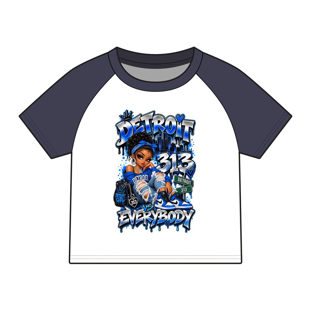 Women's Micro Rib Raglan Baby Tee