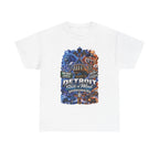 Detroit State of Mind T-Shirt | City Skyline, Motor City Collage