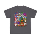 Happy Everything gnome collage T-Shirt | holiday fireworks spring summer celebration