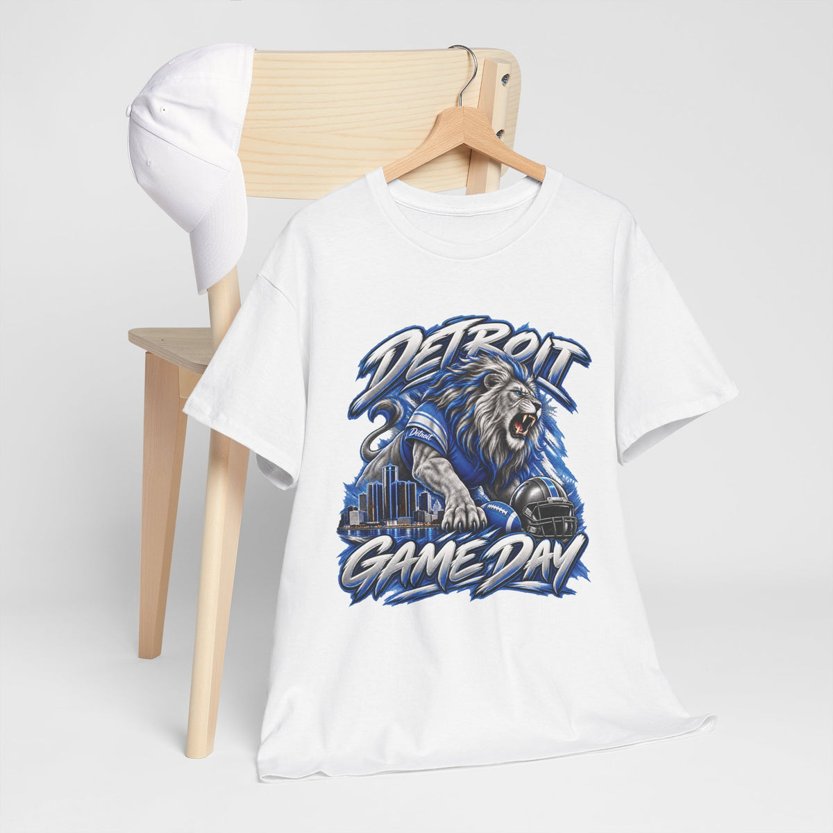 Detroit Game Day Lions Football T-Shirt