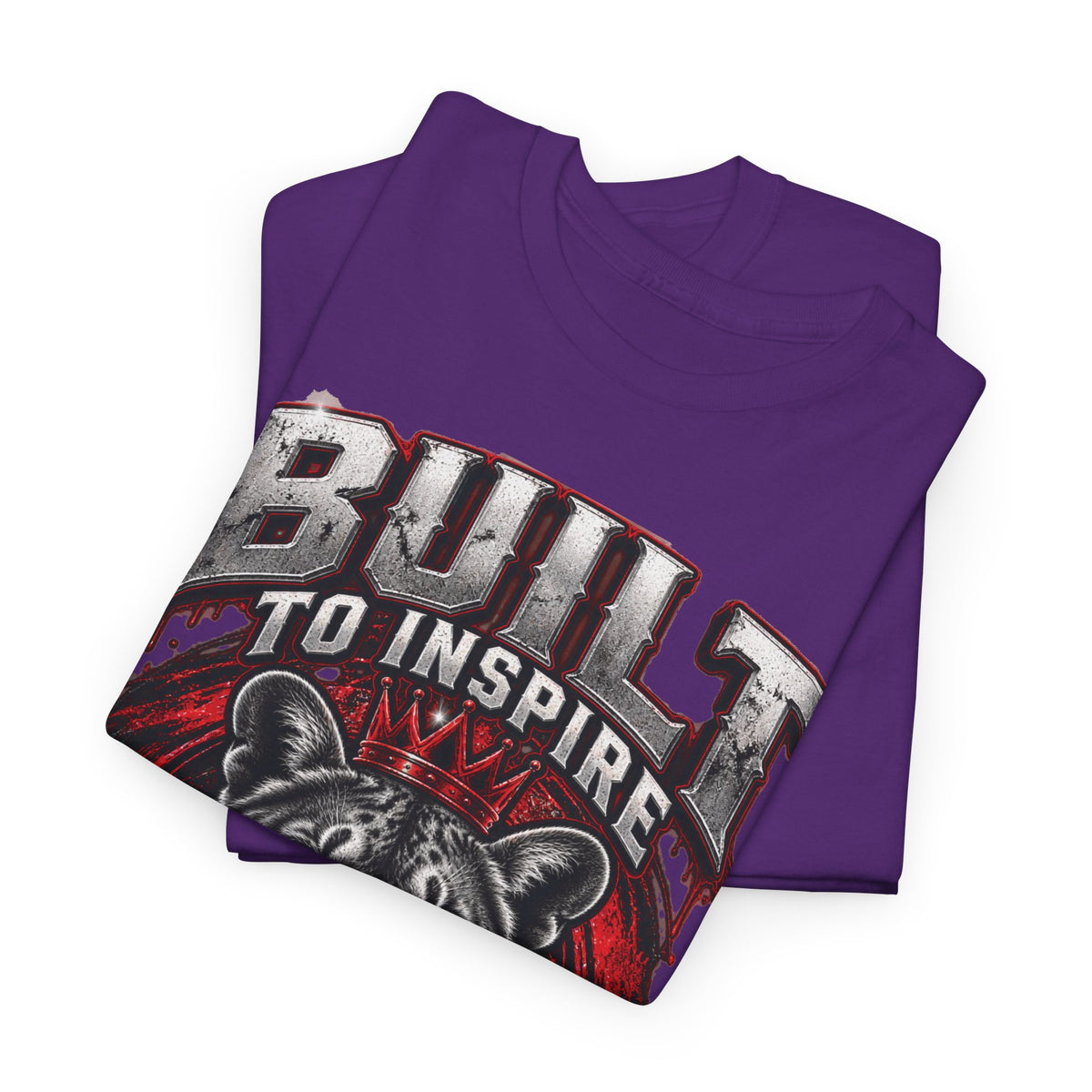 Built to Inspire His Purpose Couples Tiger Graphic T-Shirt