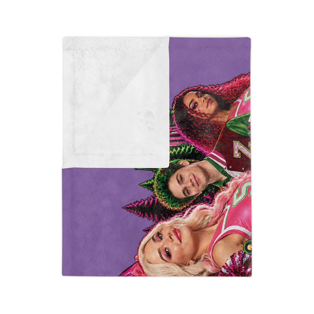 Zombies Characters Blanket | Velveteen Microfiber Blanket