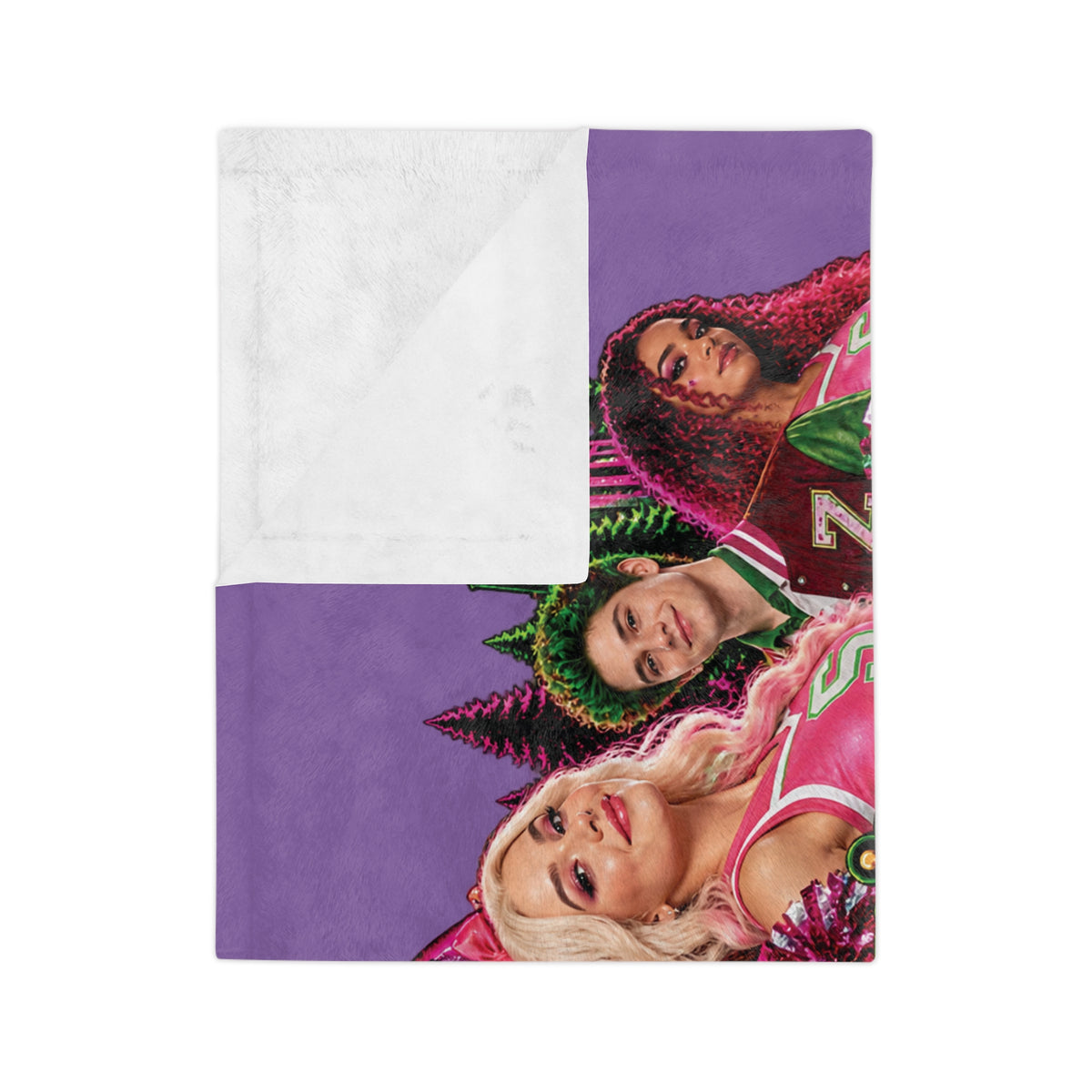 Zombies Characters Blanket | Velveteen Microfiber Blanket