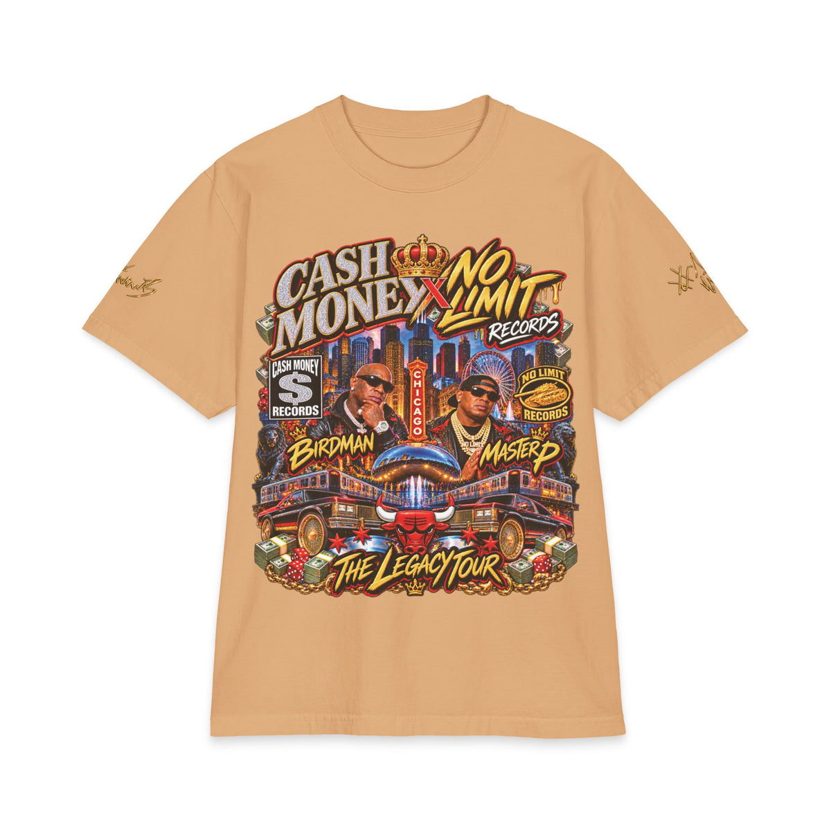 No Limit Cash Money Tour Short Sleeve | Vintage Hip Hop Tour Tee