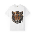 Tiger Face with Retro Script T-shirt