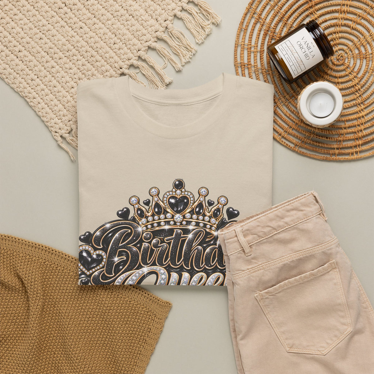 Birthday Queen Crown T-Shirt