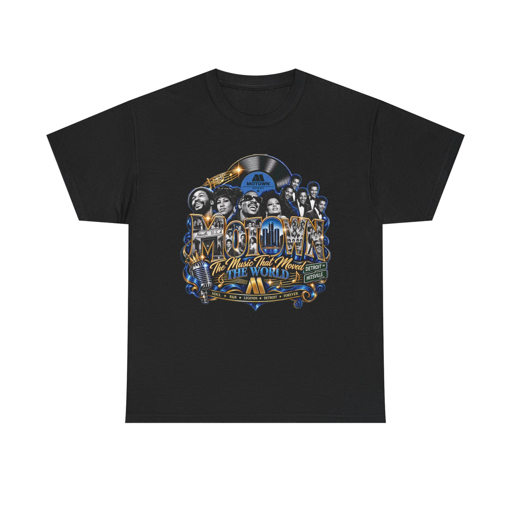 Motown Legends Tee | Detroit Graffiti Back