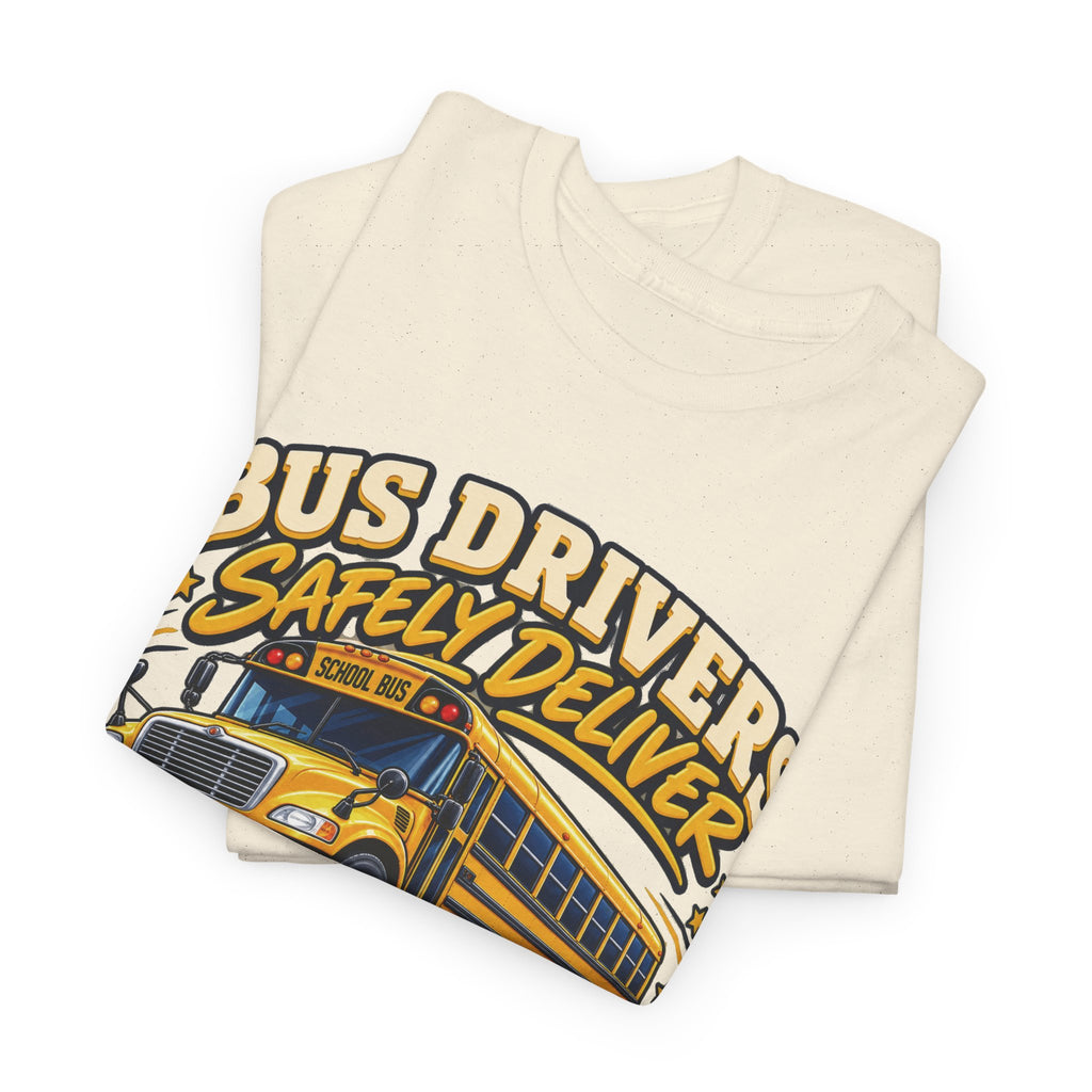 Bus Drivers Safely Deliver Futures Graphic T-Shirt