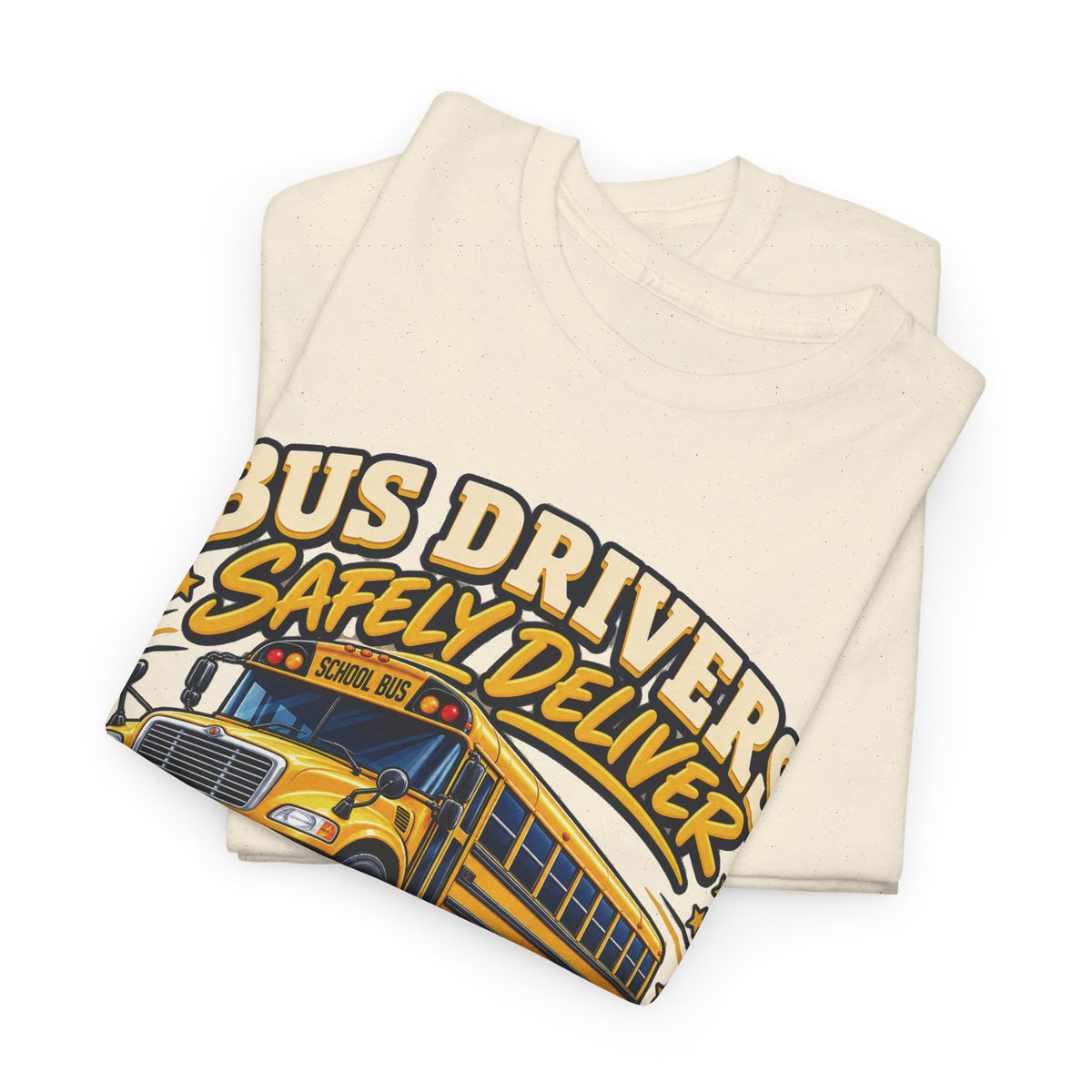 Bus Drivers Safely Deliver Futures Graphic T-Shirt