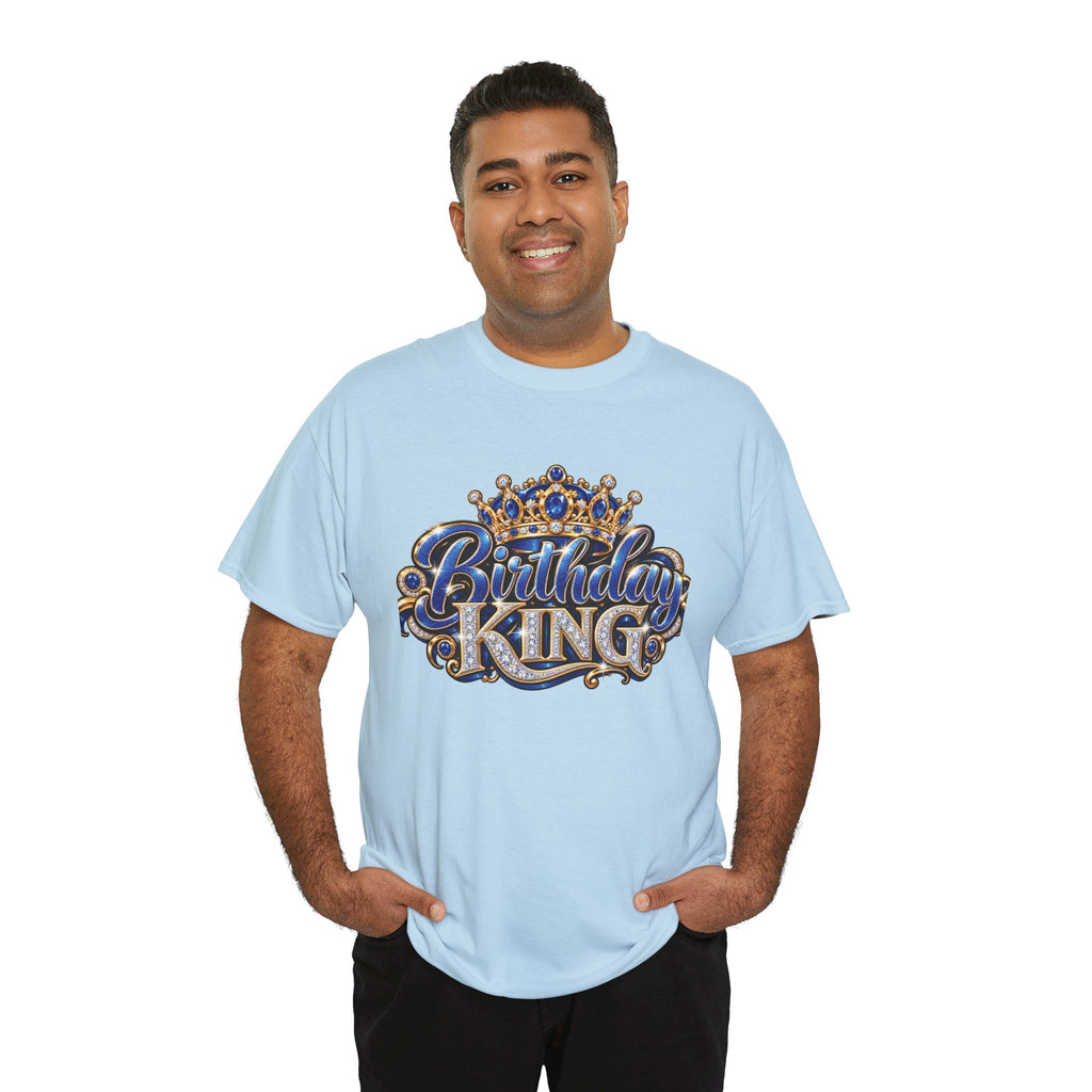 Birthday King Crown Graphic T-Shirt