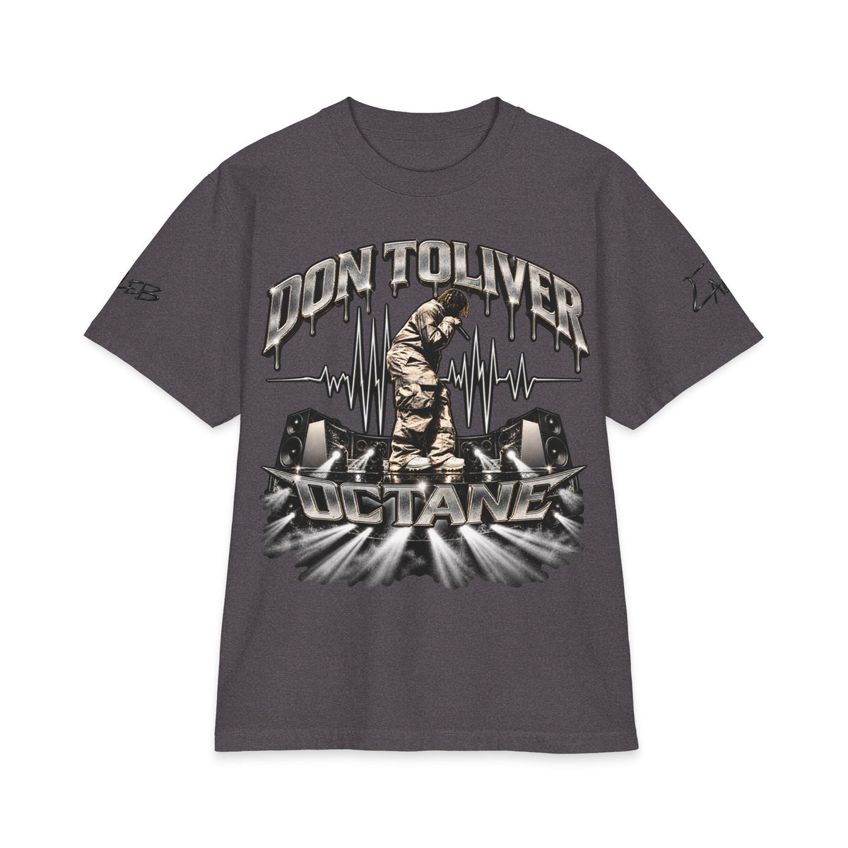 Don Toliver Octane Tour T-Shirt | Rapper Portrait, Sound System Graphics