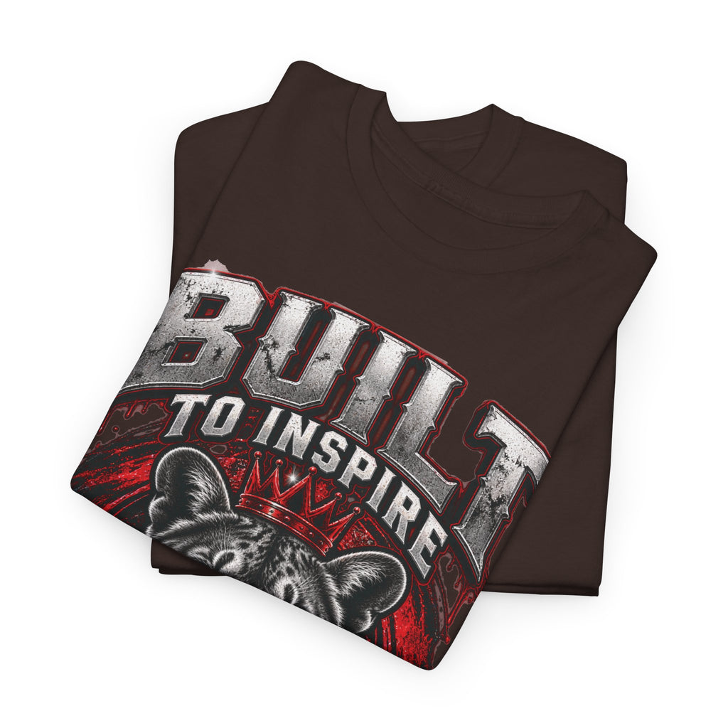 Built to Inspire His Purpose Couples Tiger Graphic T-Shirt