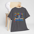 Different Is Beautiful Autism T-Shirt | Colorful Graffiti Typography