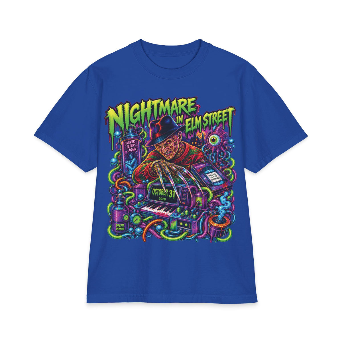 Nightmare on Elm Street Freddy Krueger T-Shirt | Horror Movie Tee