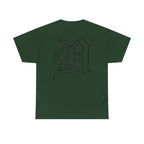 Detroit Hockey Player Graphic Tee | Metro Skyline, Winged Mascot