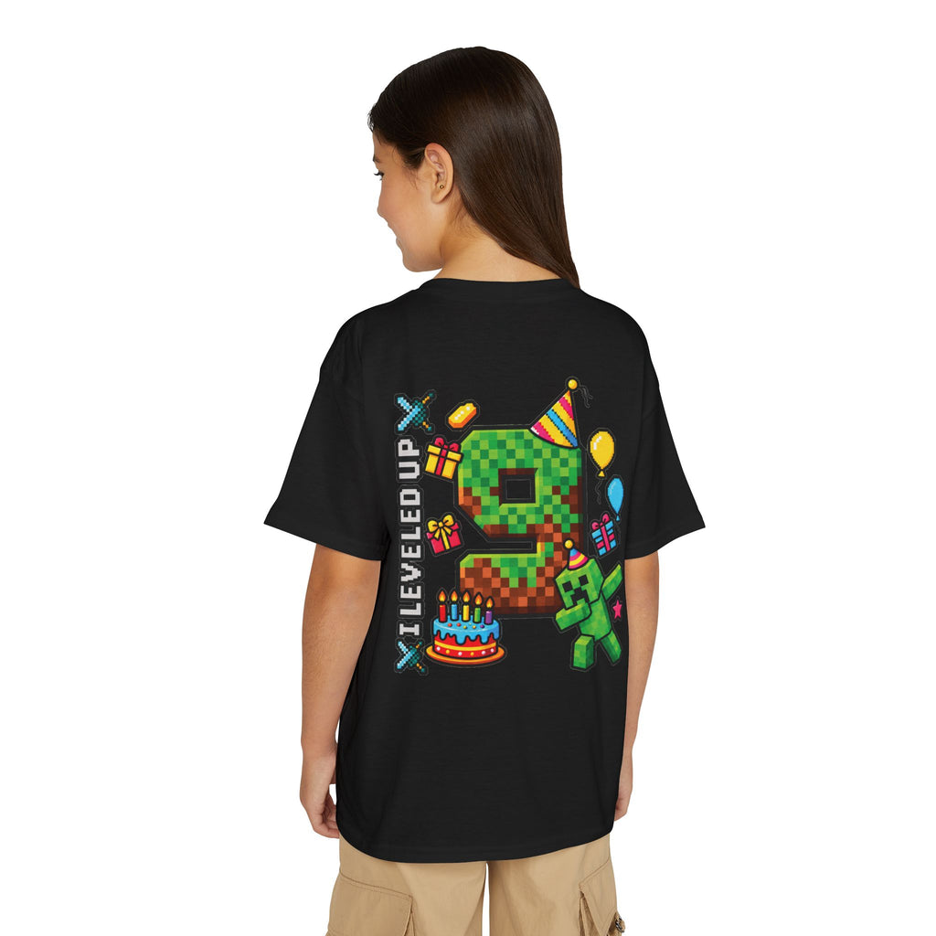 Minecraft Birthday Youth T-Shirt – “Bruh, It’s My Birthday” Gamer Party Tee
