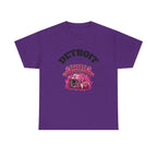 Detroit Tackle Breast Cancer Tee | Football Helmet Pink Awareness