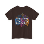 Detroit Script Tee | 313 Drip Skyline T-Shirt
