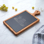 Christian Scripture Engraved Charcuterie Board | Cheese Set