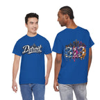 Detroit Script Tee | 313 Drip Skyline T-Shirt