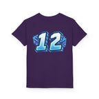 Fortnite Birthday Battle Begins Youth T-Shirt – Custom Number 12
