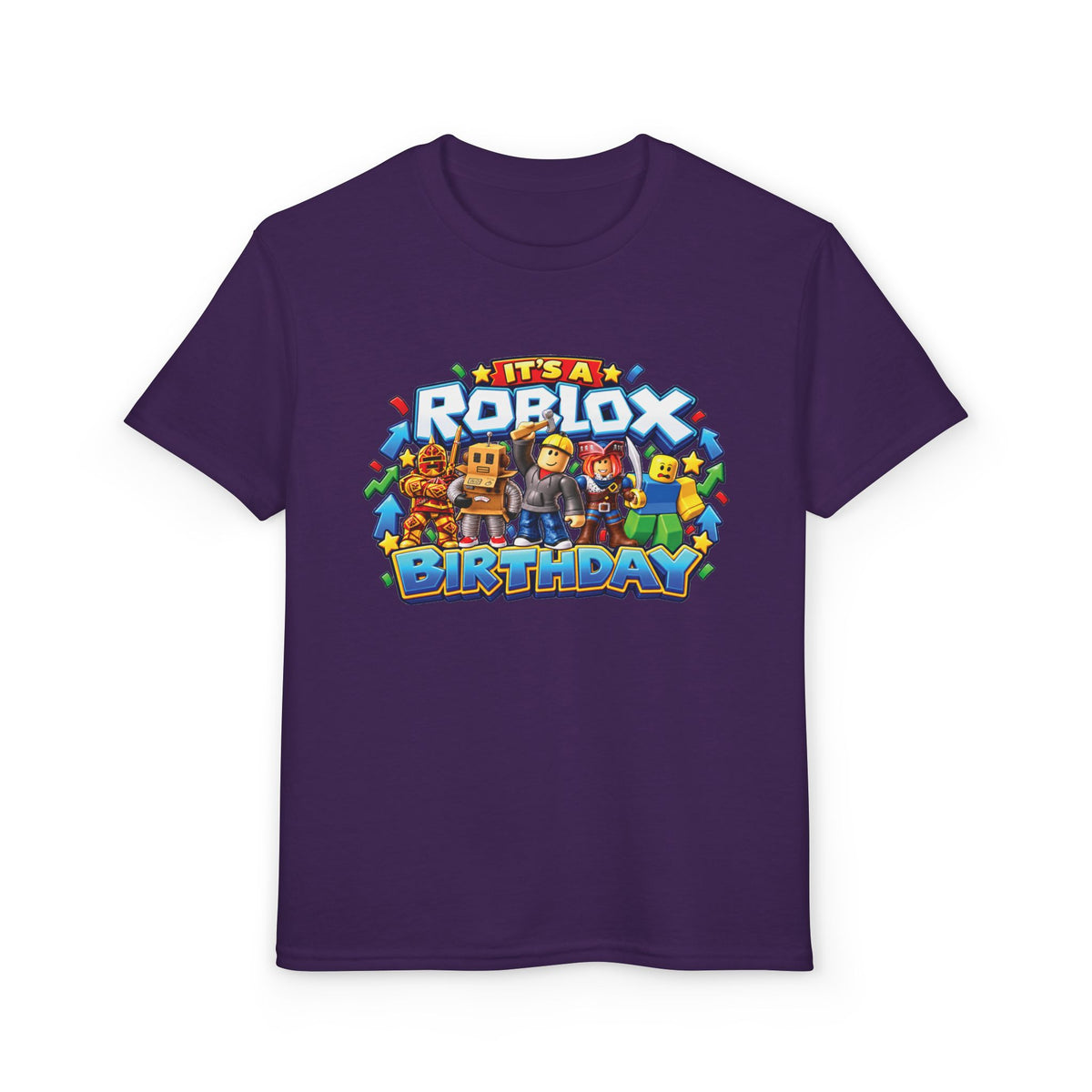 Roblox Birthday “Leveling Up to 5” Youth T-Shirt