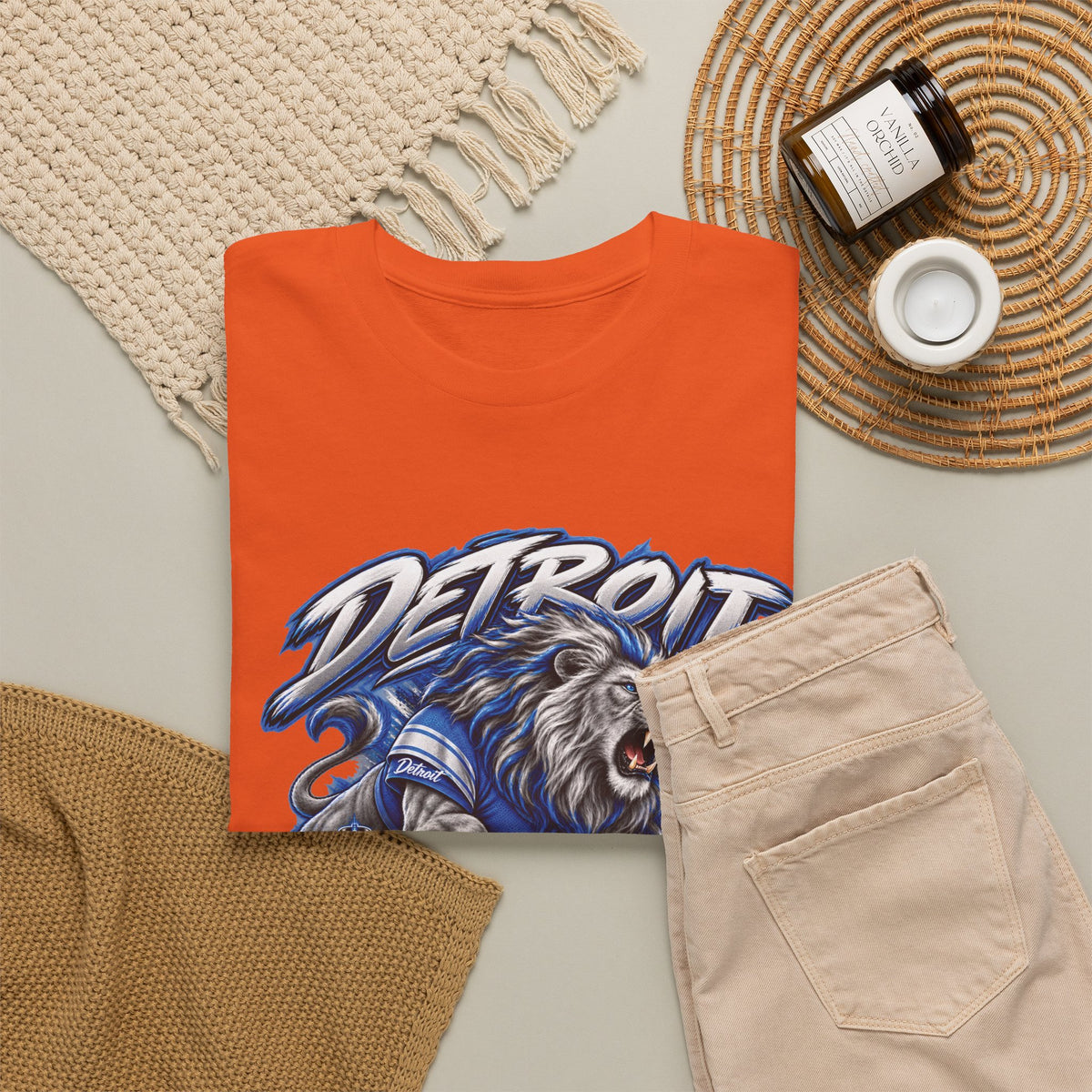 Detroit Game Day Lions Football T-Shirt