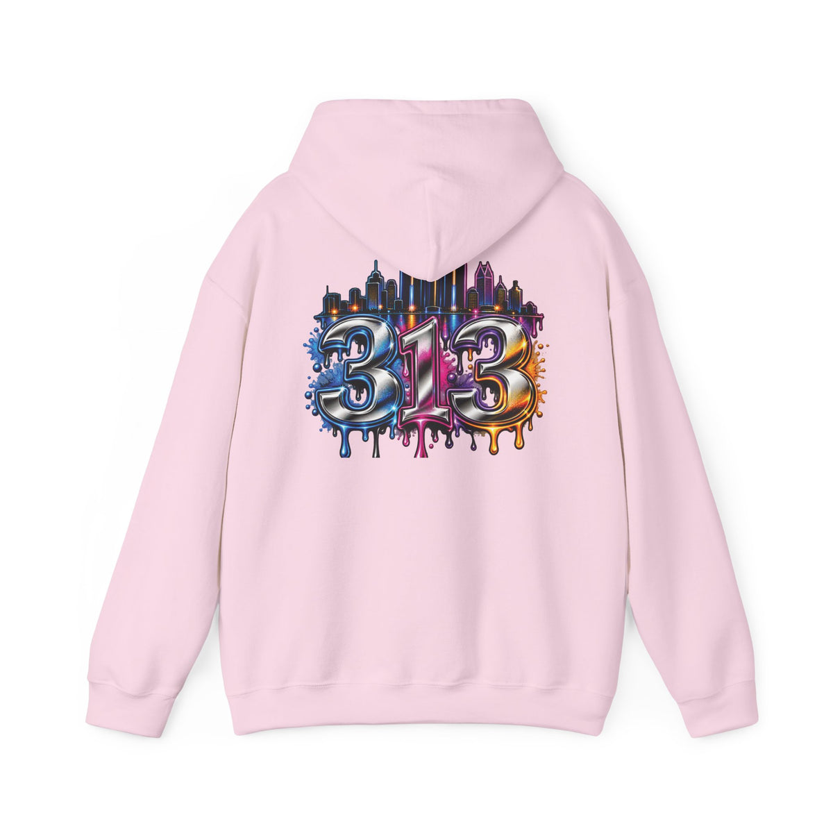 Detroit 313 City Pride Hoodie