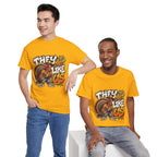 They Not Like Us Turkey Tee | Streetwear Thanksgiving Graphic Shirt