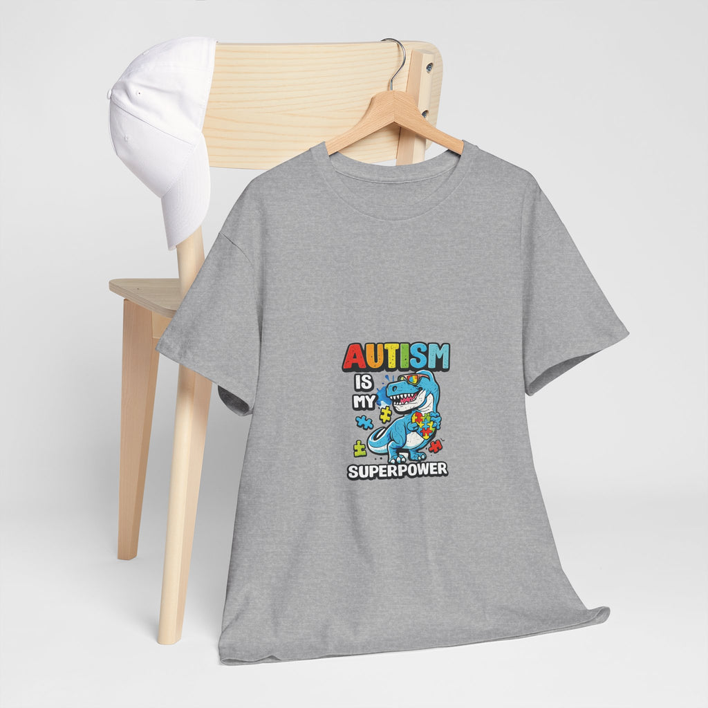 Autism Is My Superpower T-Shirt | Cute Shark Graphic Tee