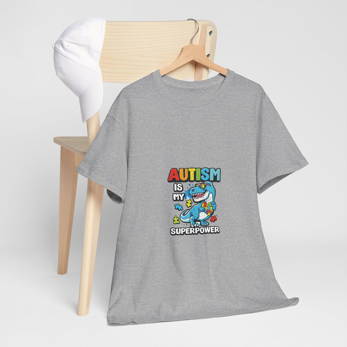 Autism Is My Superpower T-Shirt | Cute Shark Graphic Tee