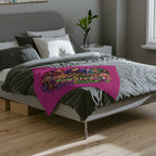 Descendants & Zombies Worlds Collide Blanket | Velveteen Microfiber
