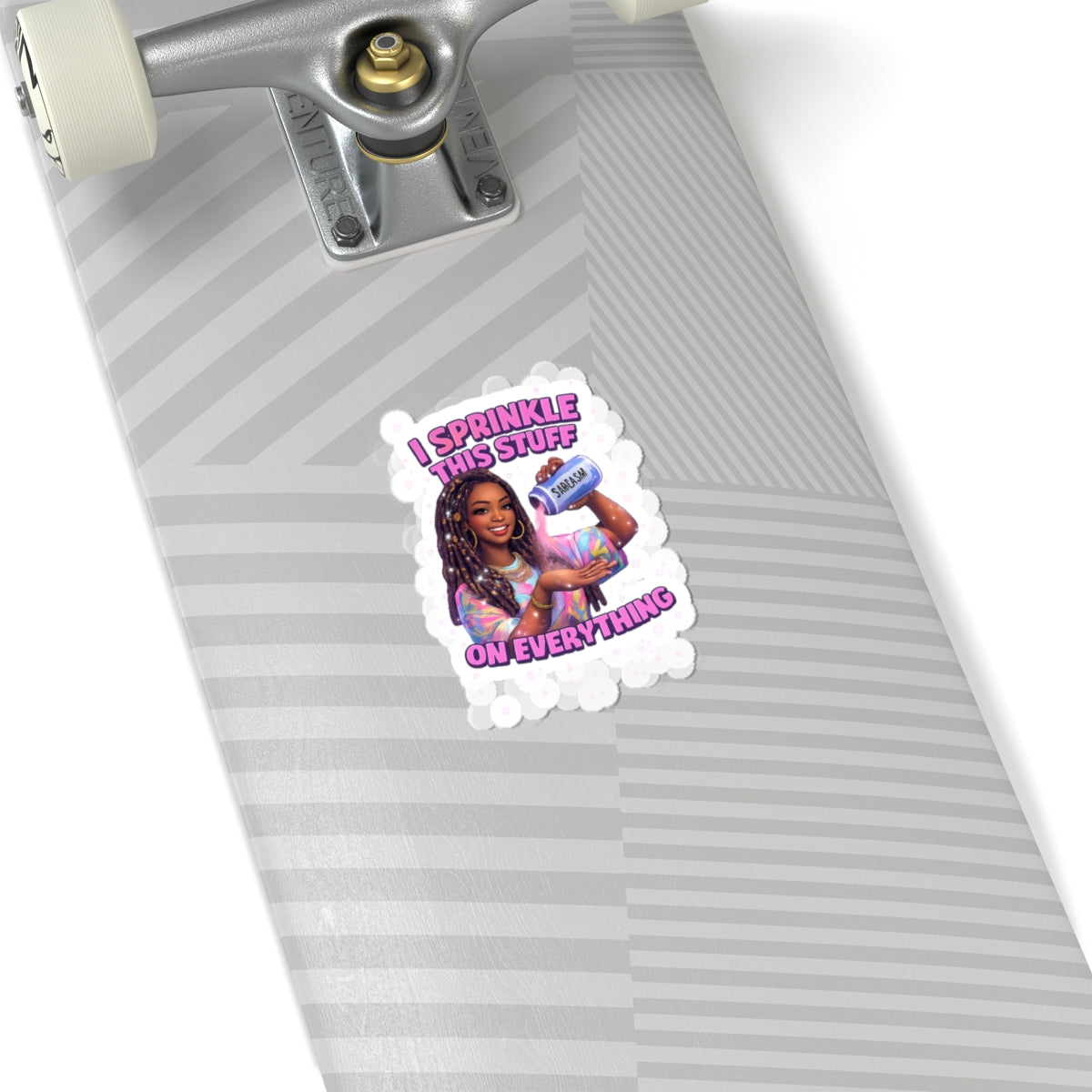 I Sprinkle This Stuff On Everything Sticker | Kiss-Cut Sticker