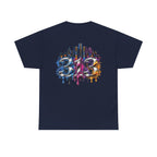 Detroit Script Tee | 313 Drip Skyline T-Shirt
