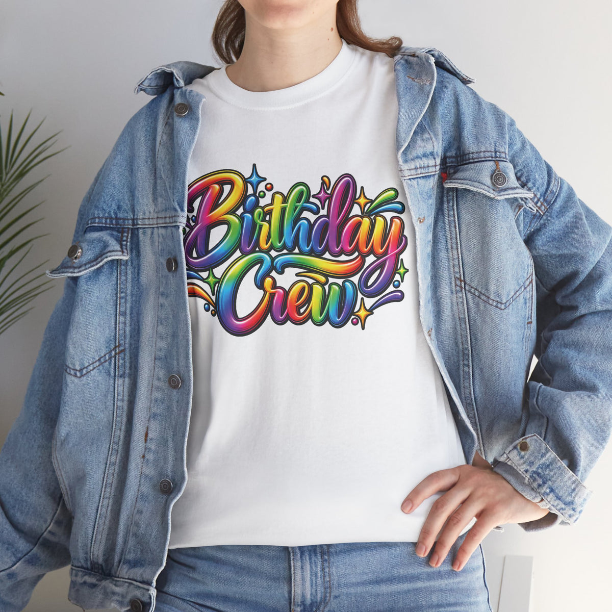 Birthday Crew Colorful Celebration T-Shirt