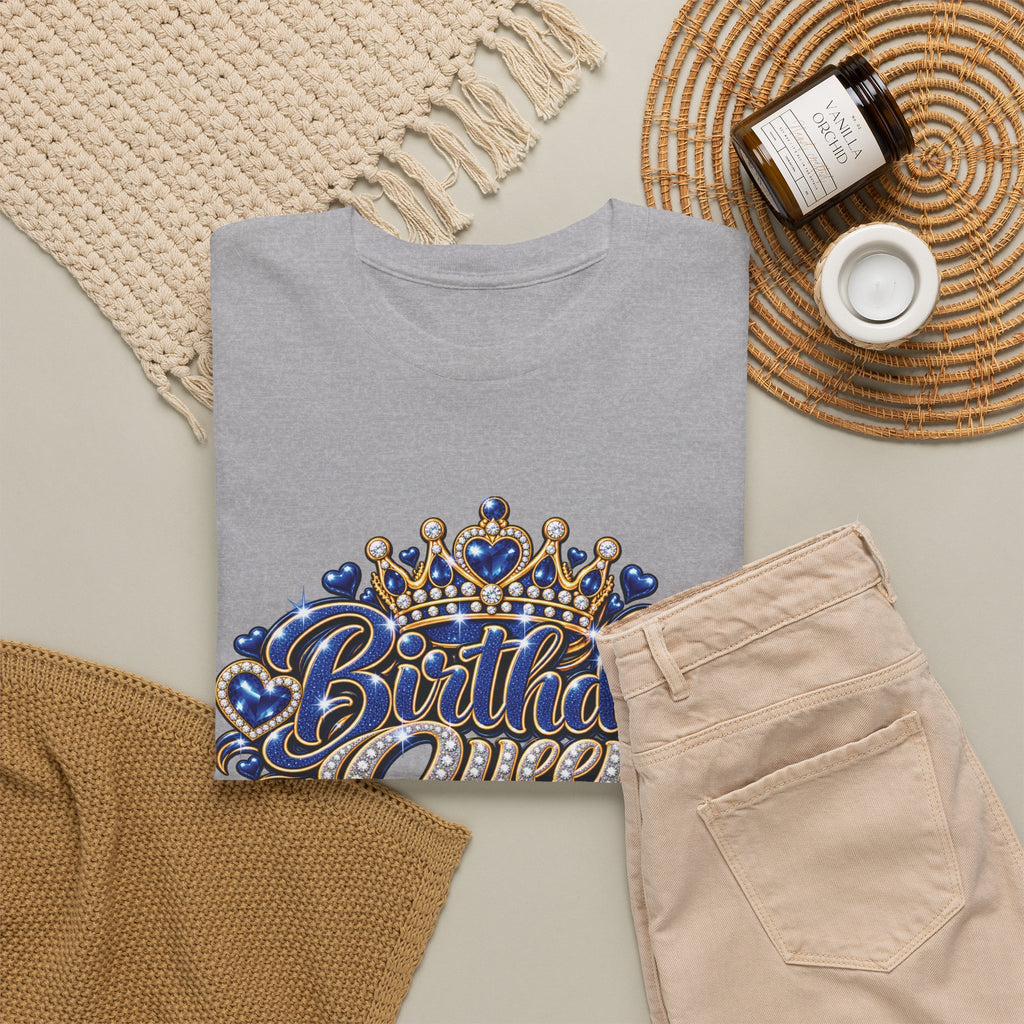 Birthday Queen Crown Graphic T-Shirt
