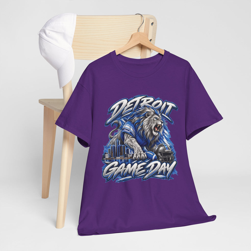 Detroit Game Day Lions Football T-Shirt