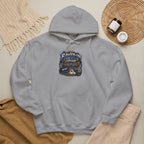 Raised On hip hop Hoodie | Vintage Guitar Skull Band Design
