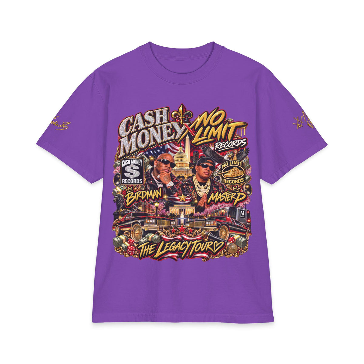 No Limit Cash Money Tour T-Shirt | The Legacy Tour Graphic Tee
