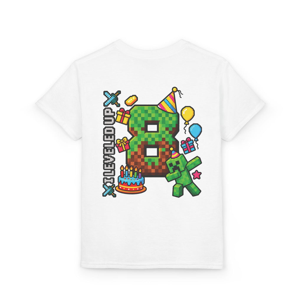 Bruh It’s My Birthday Minecraft-Inspired Youth T-Shirt