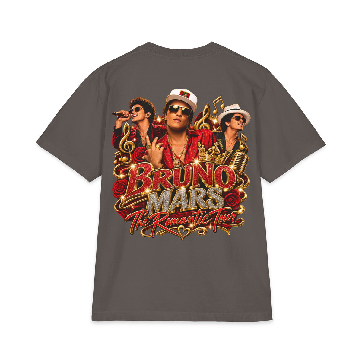 Bruno Mars Romantic Tour T-Shirt | Concert Band Tee